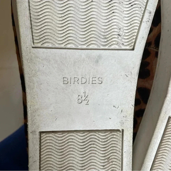 BIRDIES The Swift Leopard Calf Print Slide On Sneaker - Picture 12 of 12